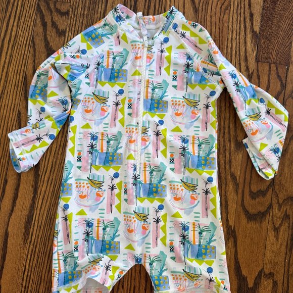 Mott50 Other - MOTT50 x Maisonette Baby Swimsuit Exclusive Print by Sally King Benedict 12-24mo